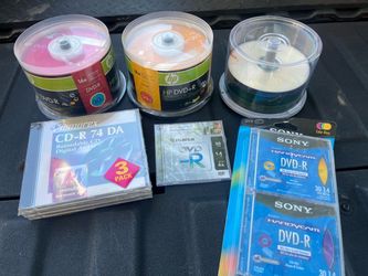 HP DVD-R and CD-R