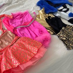 Dance Dresses Size Youth Large/halloween Costume 
