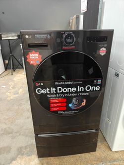 LG all in one washer and dryer combo