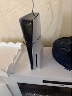 Ps5 slim disc edition and blue controller