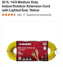 Brand New Commercial-Grade Extension Cord