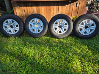 NRW TOYOTA TUNDRA OEM  RIMS & TIRES