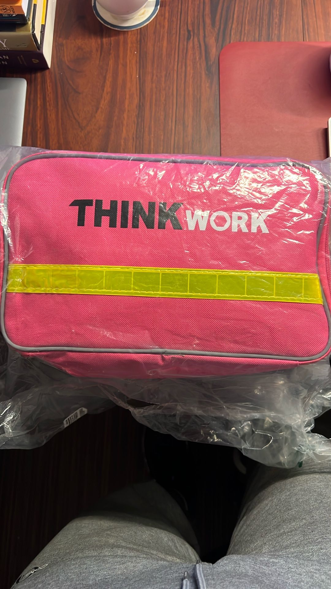 THINKWORK Car Emergency Kit for Teen Girl and Lady's Gifts, Pink Emergency Roadside Assistance kit with Pink Car Tool Set, 10FT Jumper, First Aid Kit,