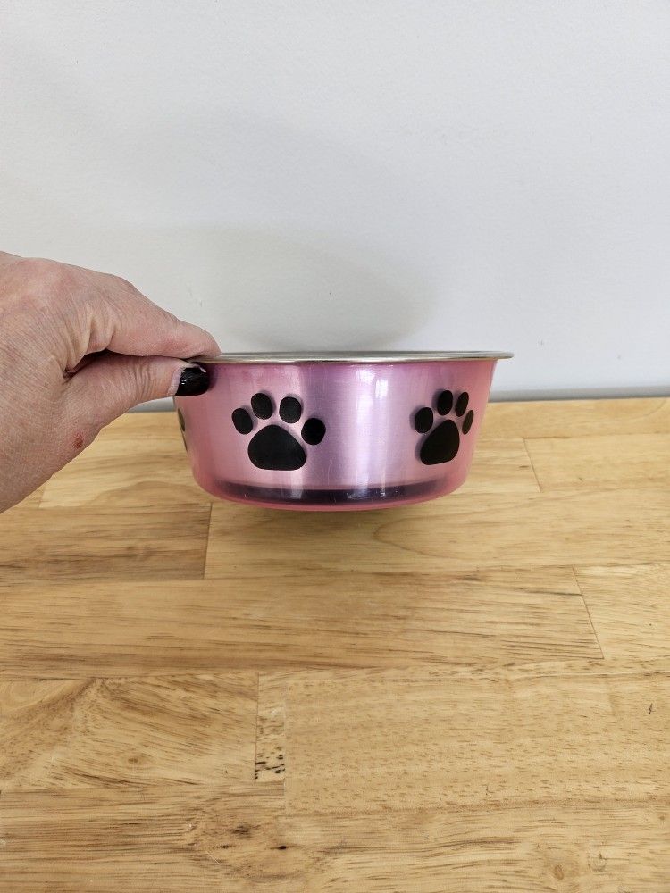 Pink DOG BOWL