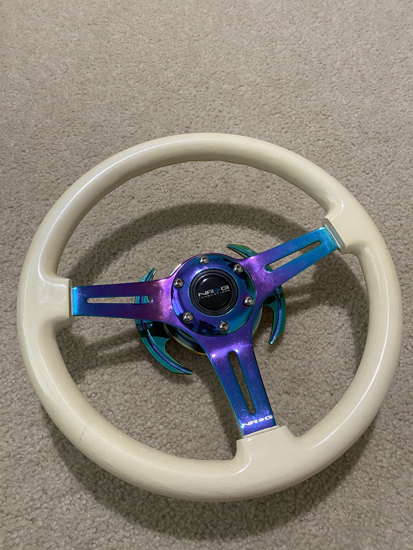NRG Quick Release + Steering Wheel