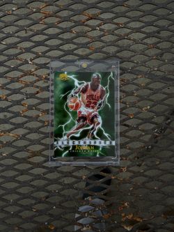 1995-96 SkyBox Premium Michael Jordan #278 Electrified Chicago Bulls MJ