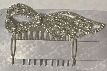 Rhinestone Crystal Wedding Bridal Hair Side Comb Women Hair Accessories Jewelry