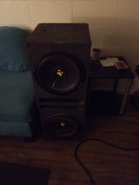 Brand New Kickers Customized Box. $ 250