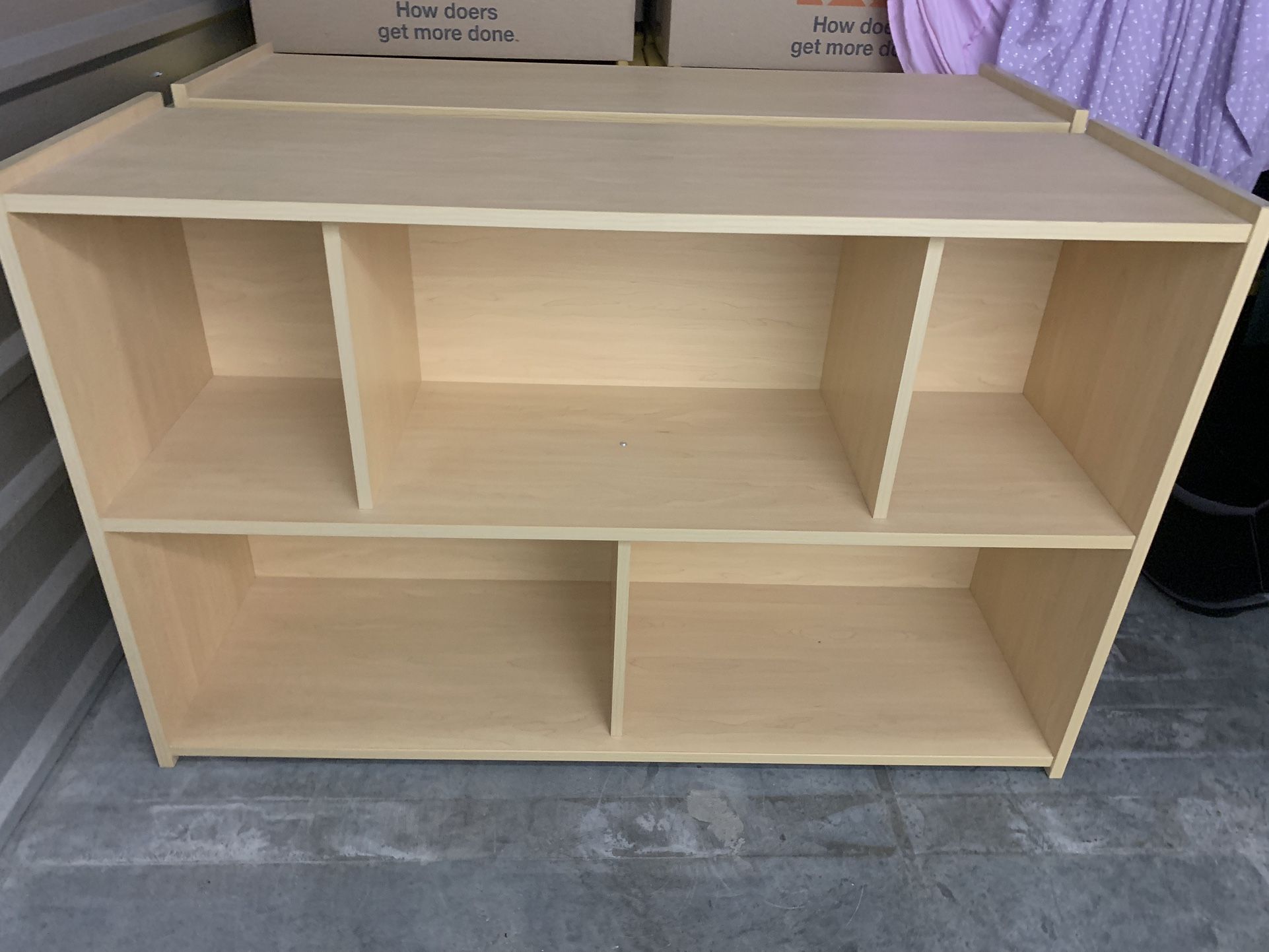 Preschool or Home School Storage Shelves From Lakeshore