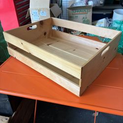 Large Set Of Wooden Crates