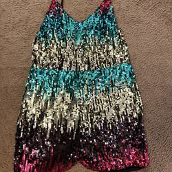 Sequin Romper