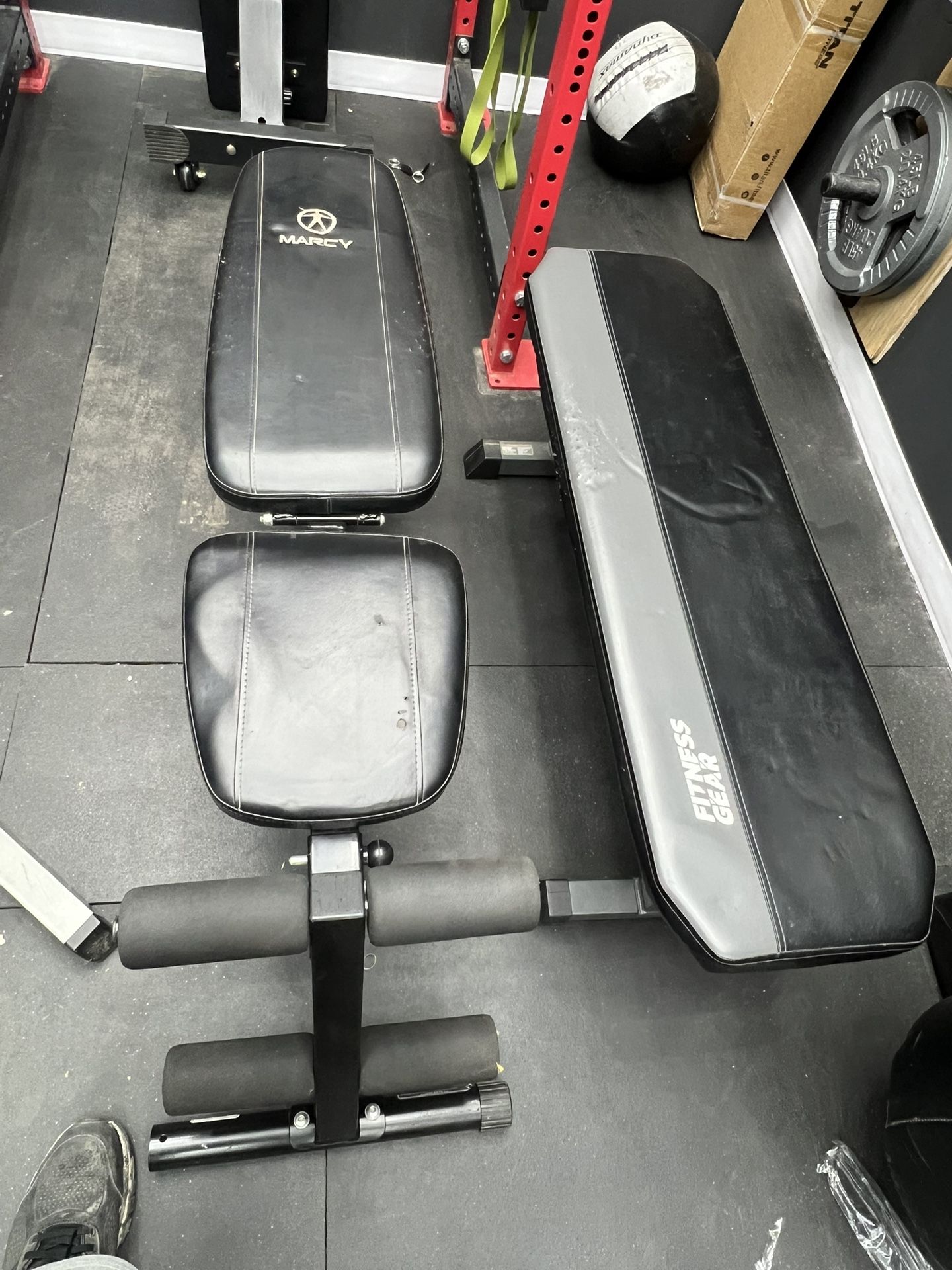 Two Weight Benches – Marcy & Fitness Gear – Great Condition