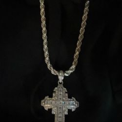 Solid .925 Sterling Silver Rope Chain