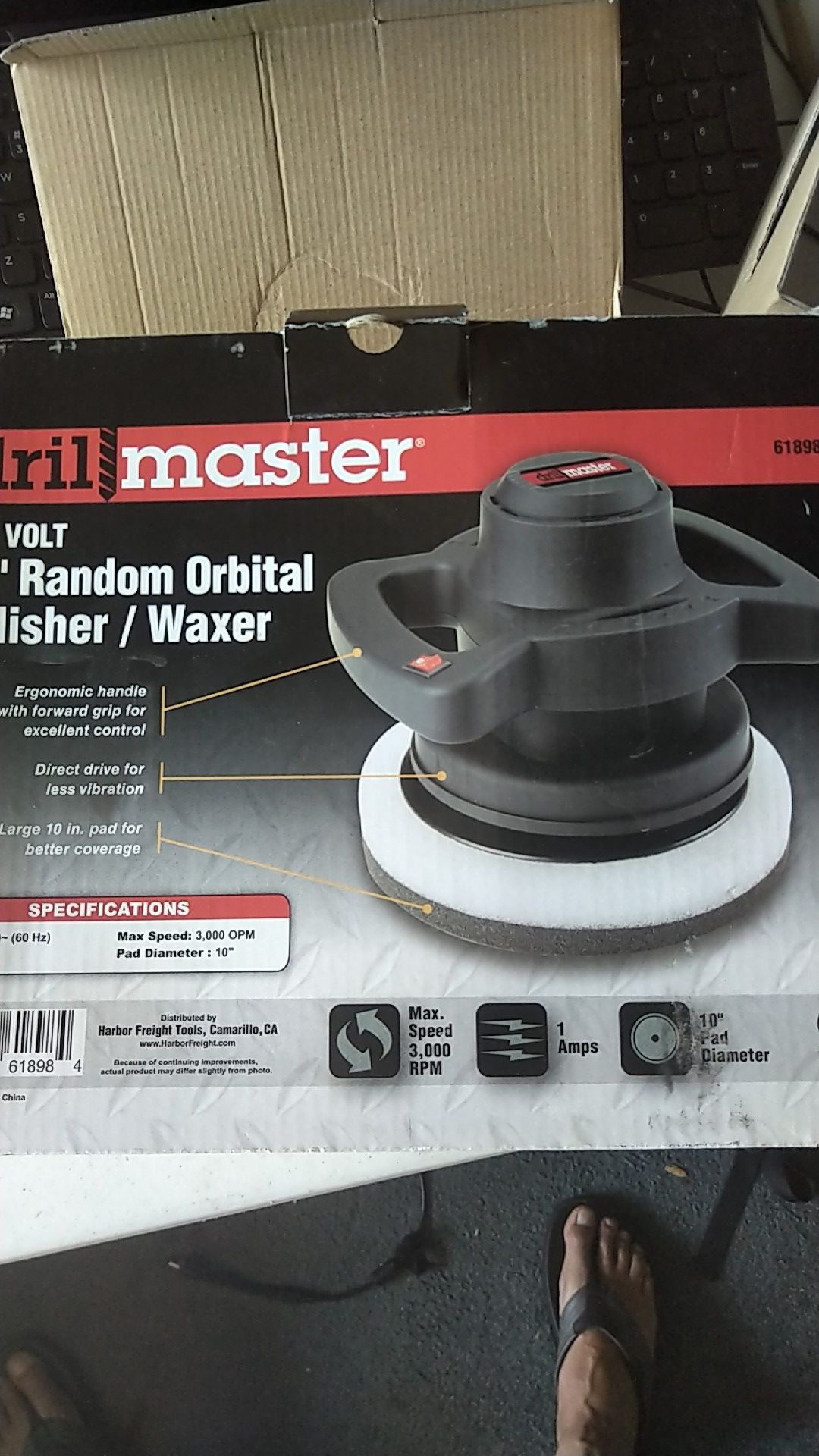 Drill master 10 inch polisher sale