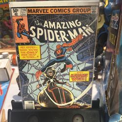 🕷️🔥 Amazing Spider Man Issue 210 Comic Book 🔥🕷️