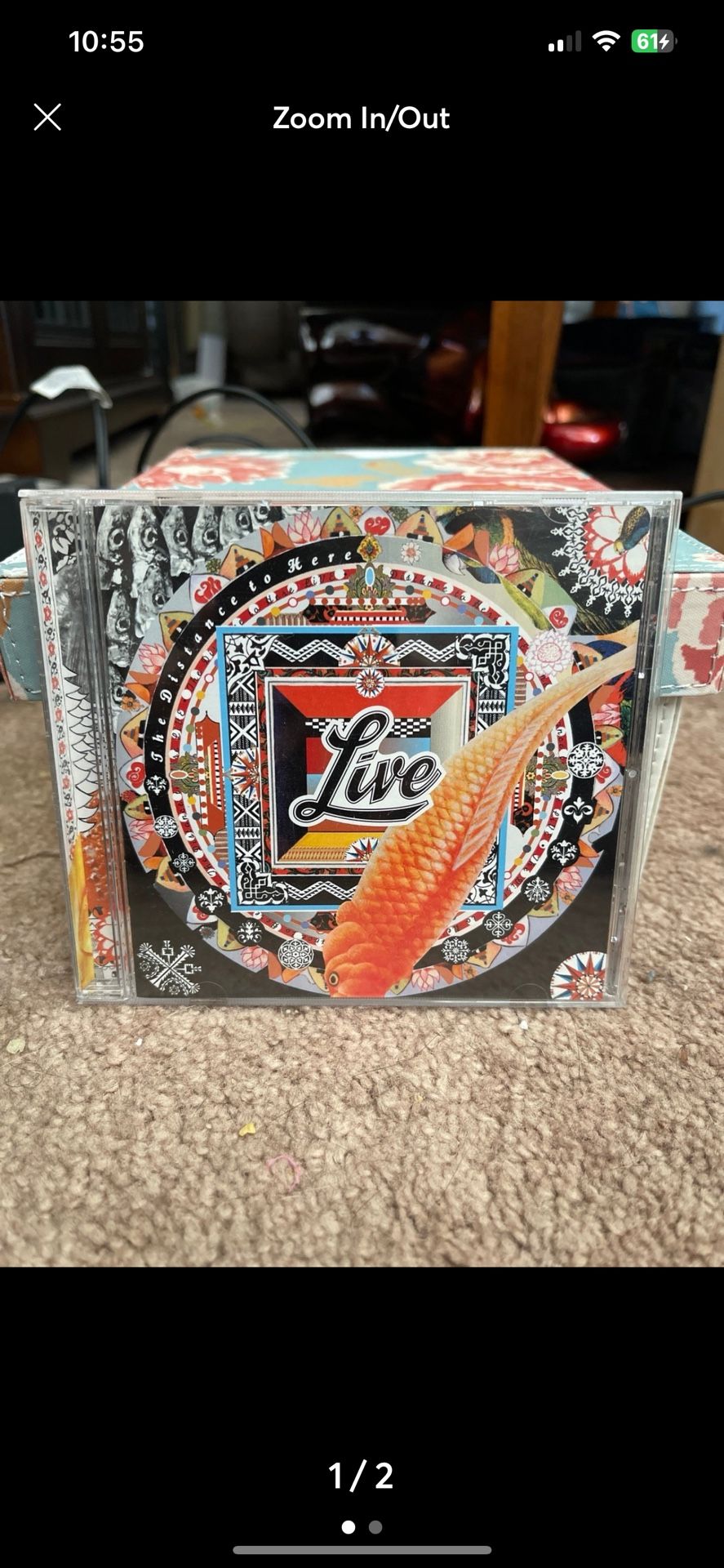 Live: The Distance To Here CD