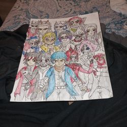 The Chaos Crew X Demon Slayer Drawing 