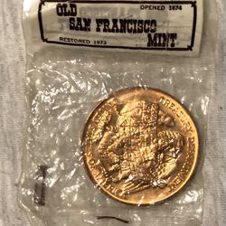 Old San Francisco Mint Medal