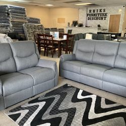 Sofa and Loveseat Recliner Set