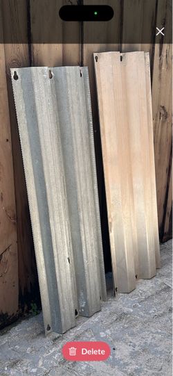 Metal shutter panels lot for sale multiple sizes