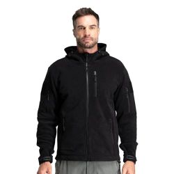 BAERSkin Tactical Hoodie Jacket - Men's Large, Black