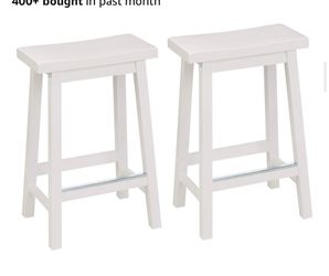 Wood Counter Height Bar Stools, New