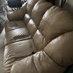 Leather Sofa