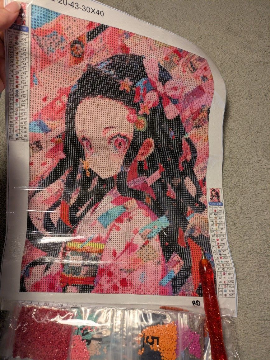 New Anime Diamond Art Kit