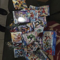 Marvel  Mech Armors Lot