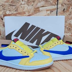 Jordan Retro 1 Low Travis Scott (Canary)