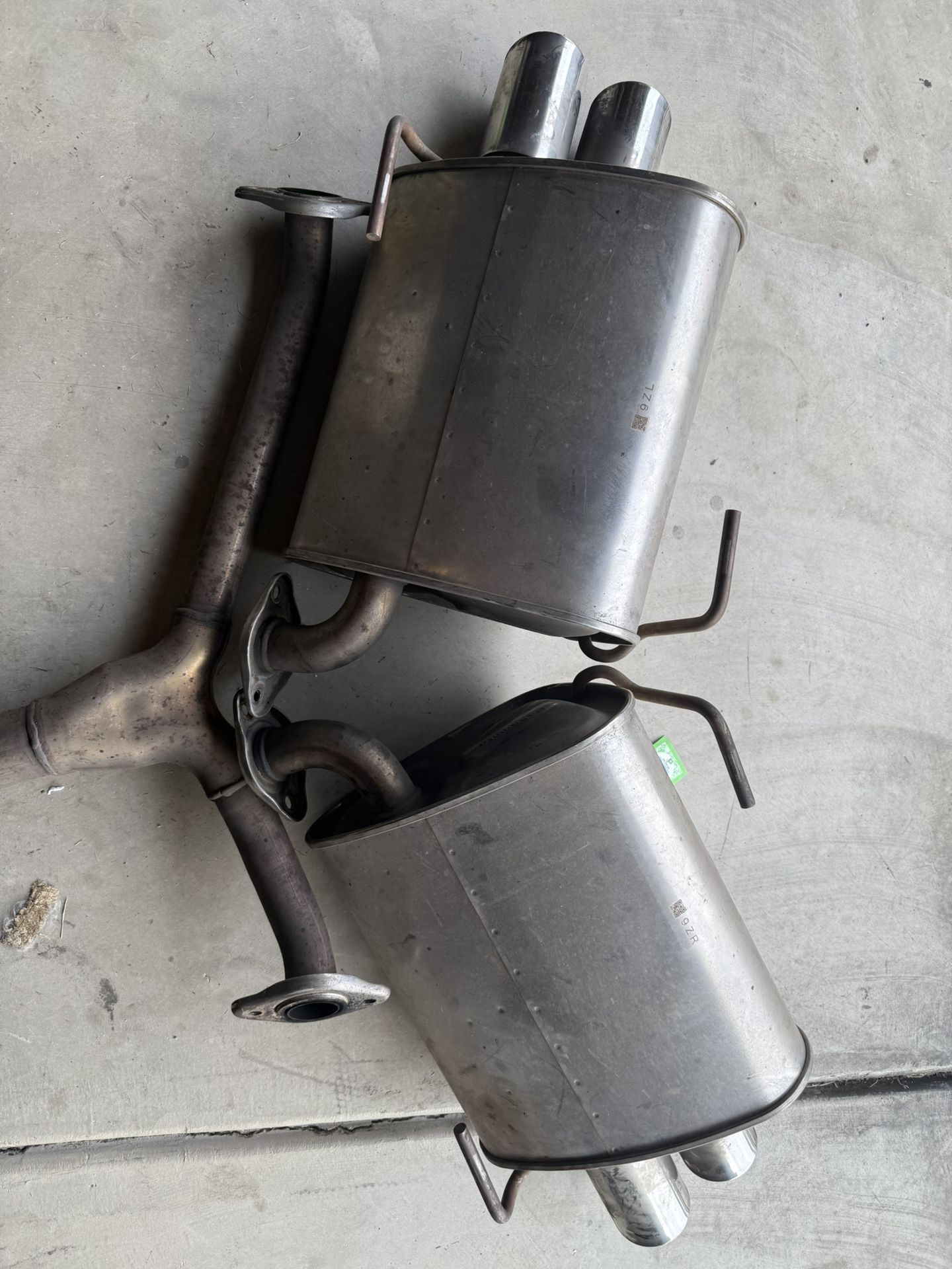 Subaru OEM 2018 WRX exhaust