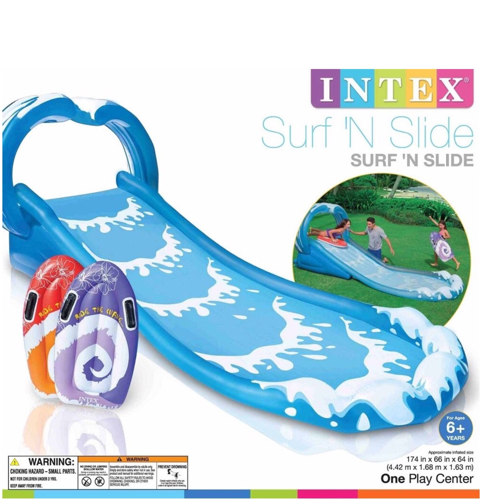 Intex Surf N Slide (New/Open Box/Never used)