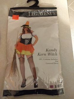 Halloween Costume Candy Corn Witch