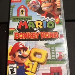 I’m asking$45 Mario Vs. Donkey Kong  it’s in good condition Nintendo switch game