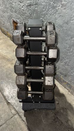 10lb-30lb set with rack
