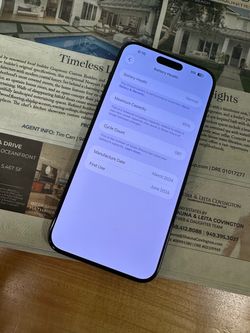 iPhone 15 pro max 256 Gb
