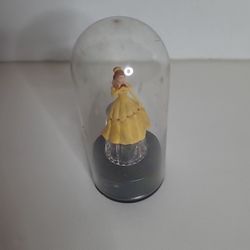 Disney: Beauty And The Beast _ Belle in  a Yellow Dress Glass Thimble