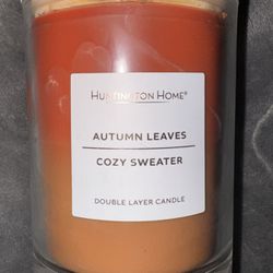 Huntington Home Autumn Leaves & Cozy Sweater Fragrance Candle