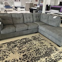 [OM] 🟪 Only $45 initial then take it home 🏡 Brand New  Remi 2 Piece Sectional