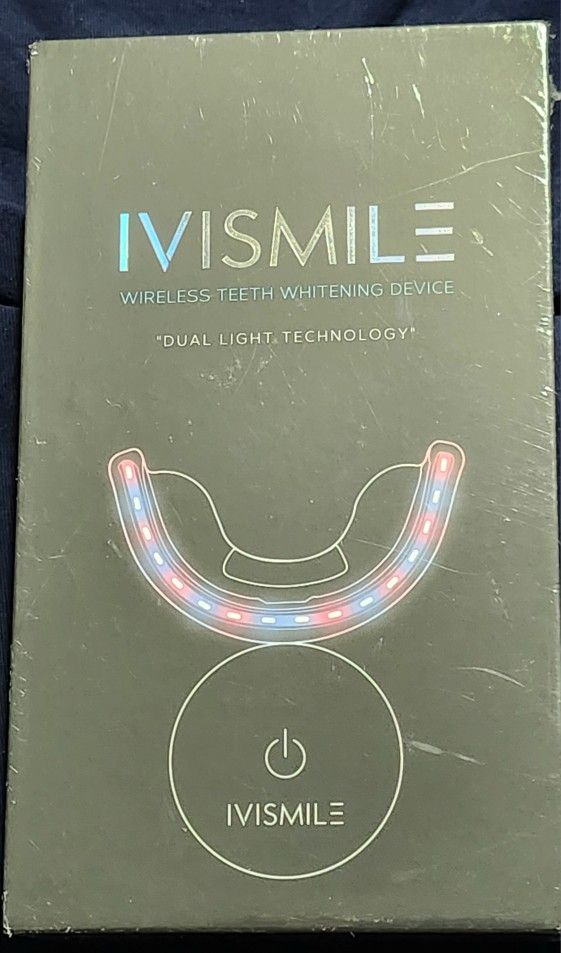 New IVISMILE Wireless Teeth Whitening Device