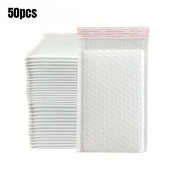 White Pearlescent Bubble Mailer Envelopes Self Adhesive