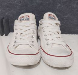 Converse All Star Low Top White Sneakers size 7