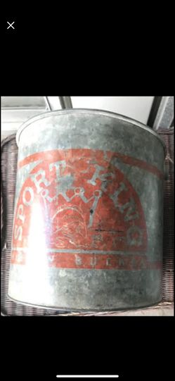 Vintage Minnow Bucket - Berwyn Pick Up
