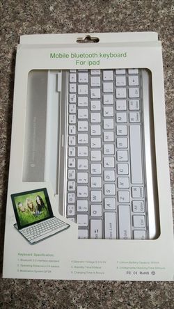 Bluetooth Keyboard for iPad *New*