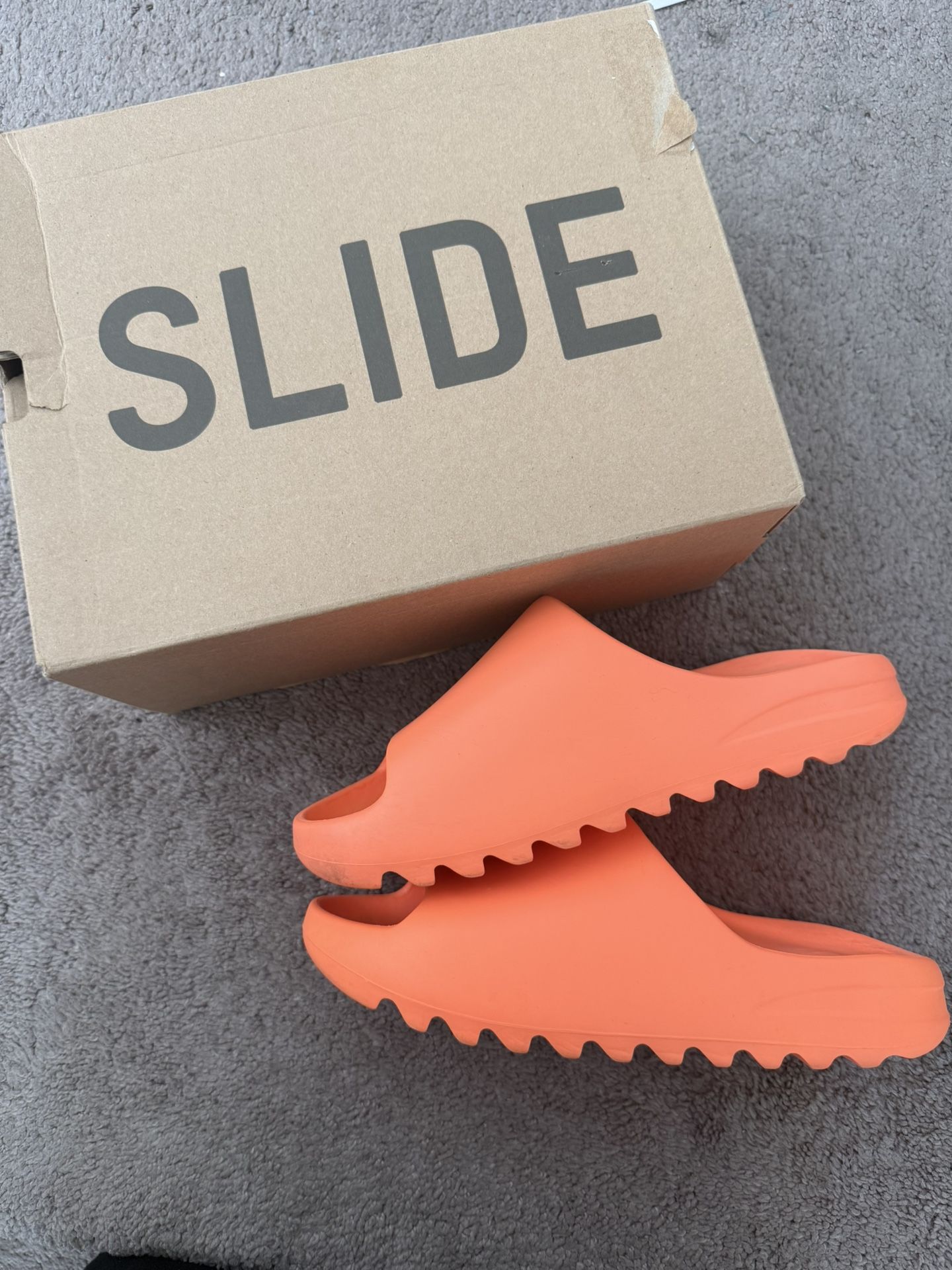 Yeezy Slide Enflame Orange Size 11