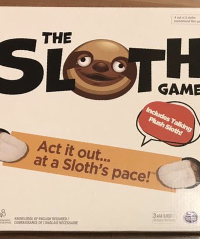 The Sloth Game-Fun Kids/Family Game! PENDING