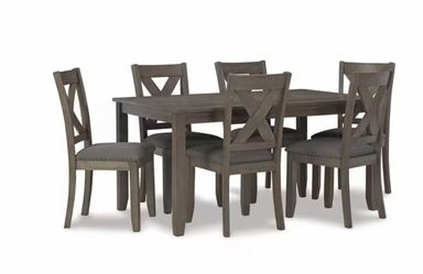 NEW Ashley's 7-Piece Dining Set Fully Assembled