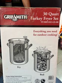 Turkey frying pot