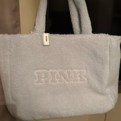 Brand New Pink Teddy Tote Bag