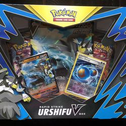 Pokemon Rapid Strike Urshifu V BOX BLUE